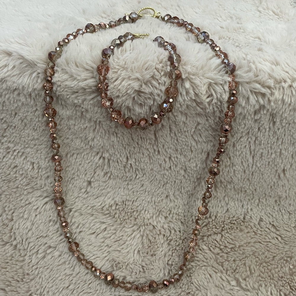 Handmade Necklace and Bracelet Set